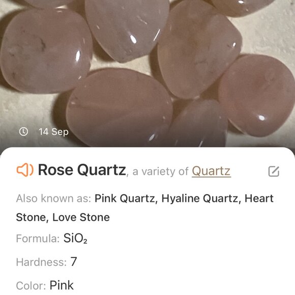 2/20$, Orange Pink Crystal Stone Lucky Charm / Car Rearview Mirror Charm - Picture 10 of 13